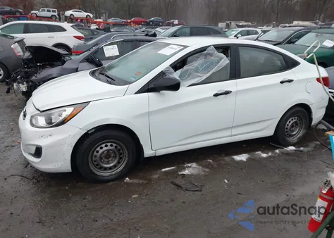 2012 Hyundai Accent Gls z USA, uszkodzony, nr VIN KMHCT4AE2CU254355